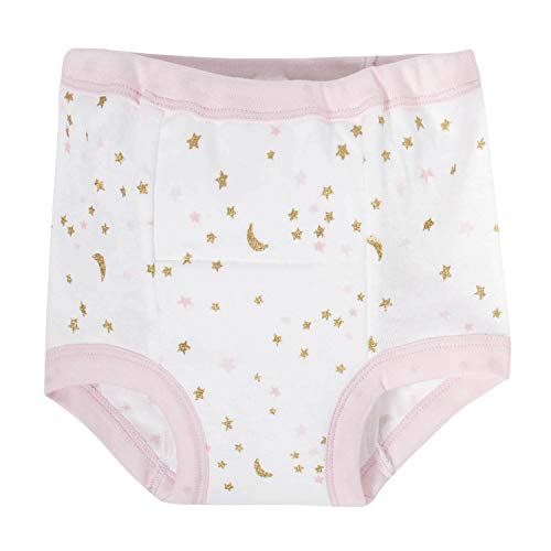 Image of Gerber Little Girls' 4 Pack Training Pant