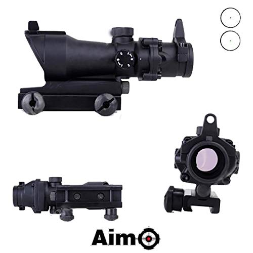 AIM-O MIRINO Softair Red Green DOT PROPOINT 1X32 Schwarz Full Metal EL-AO5015B