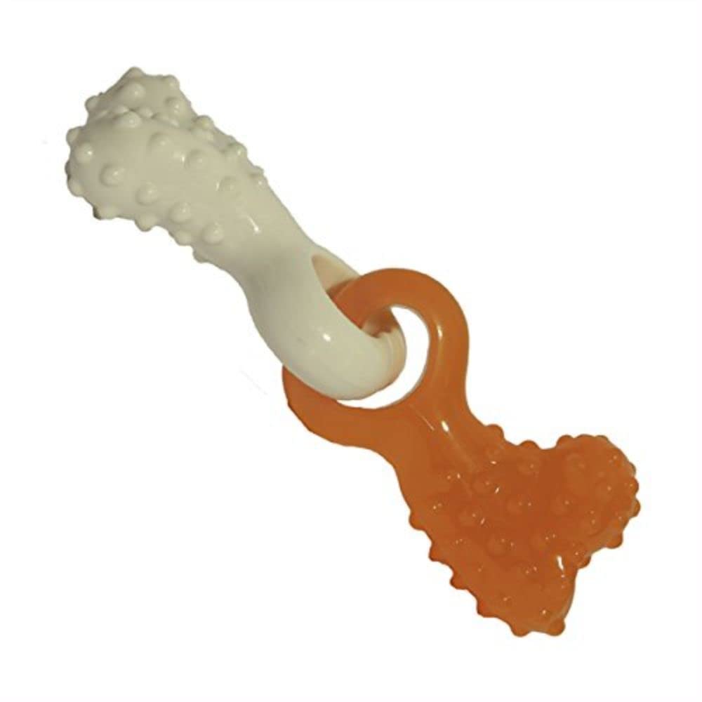 Rosewood Duo Dental Tug Puppy Bone Dog Toy
