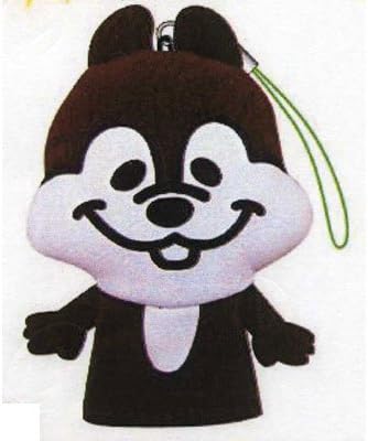 Amazon ｄｉｓｎｅｙチップ デール 指人形ストラップ ｓ チップ ラフスケッチ アニメ 萌えグッズ 通販