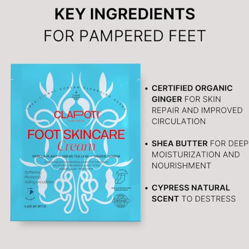Clapoti Organic Moisturizing Foot Mask thumb #3