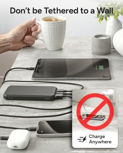 Image of Mophie Powerstation Core 10,000mAh Power Bank | Best Value Capacity | 18W, Multi-Device