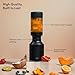 Beast Mighty 850 | Premium Compact Personal Blender | Smoothies, Shakes, Dressings, Sauces, Desserts, Dips | Blends Ice and Frozen Fruit | Includes Extra Lids and Straws | 850W (Carbon Black)