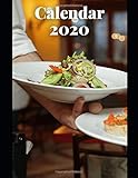 Waiter Calendar 2020: Calendar Weekly Planer 2020 Logbook Diary Gift Todo Memory Book Budget Planner Hobby | Men, Woman, Girls & Boys | 8.5 x 11 | 21.59 x 27.94 cm | 57 Pages (Calendars 2020)