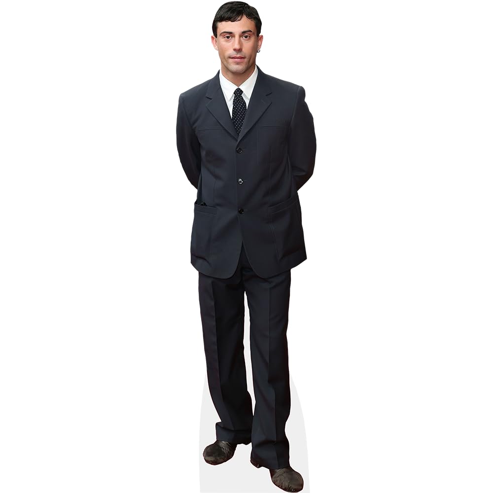 Aaron Altaras (Black Suit) Mini Size Cutout