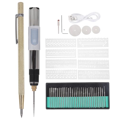 Stylo de meulage électrique rechargeable USB pour créer vos propres objets d'artisanat