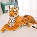 GracesDawn Stuffed Animals-Tiger 26.8 inches (Including Tail Size), Plush Animal Cat for Jungle Theme, Decoration, Cuddling, Ideal Gift for Children (Brown Tiger)