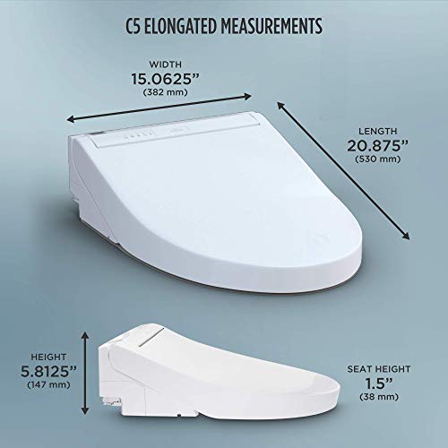 Toto SW3084#01 Washlet C5 Electronic Bidet Toilet Seat thumb #7