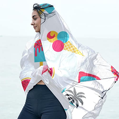 Écharpe légère pour femme avec finitions soignées style chic multicolore