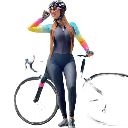 Combinaison de cyclisme femme confortable avec poches pour le cyclotourisme