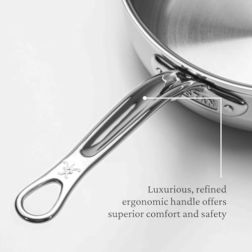 Image of Hestan ProBond Forged - Professional Clad Stainless Steel Essential Pan, 3.5 Quart, Induction Compatible