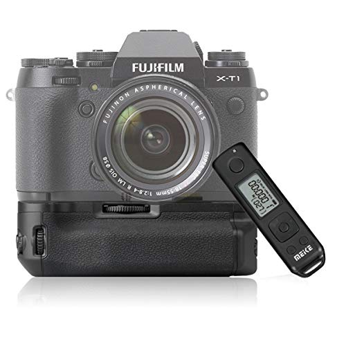 Meike Mk-Xt1-Pro Muti-Power Hand Vertical Batty Grip Holder With Lcd Screen Display Remote Control Replacement For Vg-Xt1, Works With Np-W126 Battery For Fujifilm X-T1 #TOP14