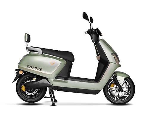 Image of SUN 60V 30Ah Electric Scooter Green | Long Range High-Performance Scooter | Advance Booking at Ex-Showroom Price