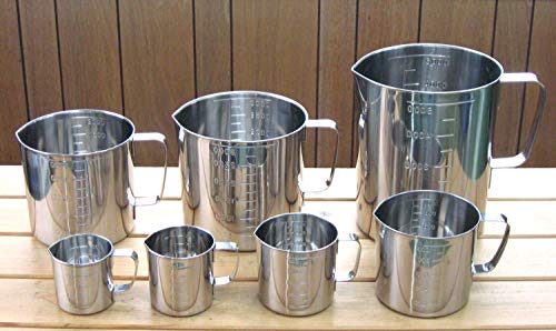 Vaso medidor acero inoxidable 200 ml Nagao miniatura 3