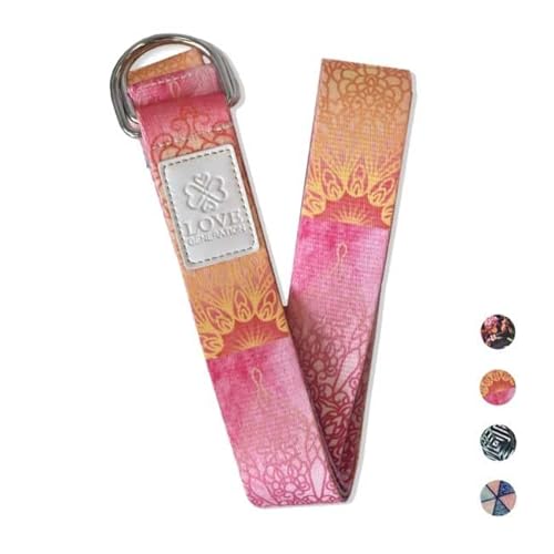 Love Generation Sport & Freizeit-Fitness-Yoga-Yogagurte Gurt Mit mit Vollfarbdruck Gurte & Riemen, Mehrfarbig, Standard Cover