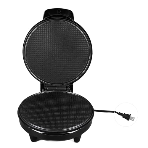 1200W Nonstick Waffle Cone Maker, Temperature Control, Compact and Easy Maintenance, DIY Ice Cream Cone Maker Machine with US Plug for Home Kitchen Holiday Parties Baking