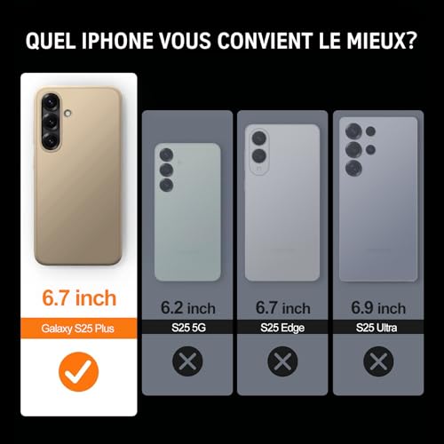 Coque Samsung S25 Plus incassable et fine contre les chocs - 7