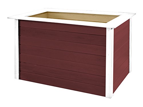 Preisvergleich Produktbild weka Profi Hochbeet 669 B, rot, 21 mm