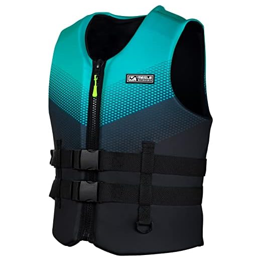 MESLE Neopren Schwimmweste Erwachsene NYO 3D, 50N Prallschutzweste Herren, leichte Auftriebsweste, Schwimmhilfe Erwachsene für SUP, Boot, Kajak, Wakeboard, Jetski, Wasserski, Farbe:blau, Größe:3XL