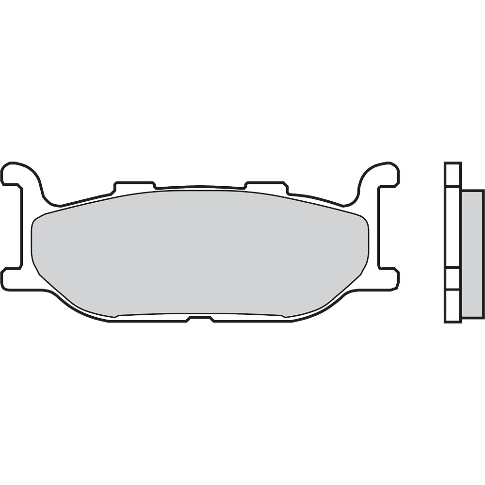 BREMBO Klocki hamulcowe BREMBO Skuter Spiekany metal - 07073XS