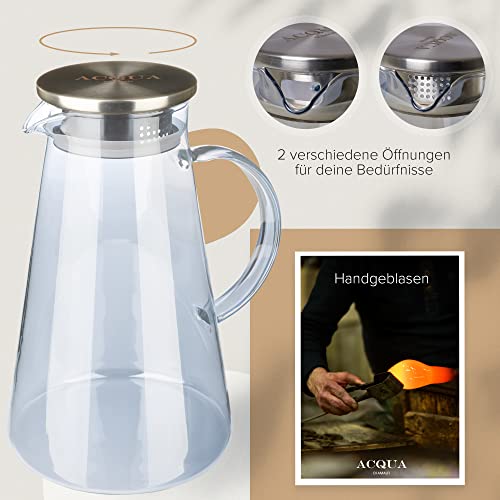 ACQUA DI AMALFI® Caraffa in vetro | Caraffa per