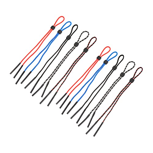 SEWACC 10Pcs Adjustable Glasses Lanyard Non Skid Swimming Goggles Fixing Rope for Outdoor Activities and Unique Patterns