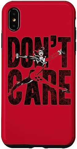 Harley Quinn Don't Care Case for iPhone XS Max