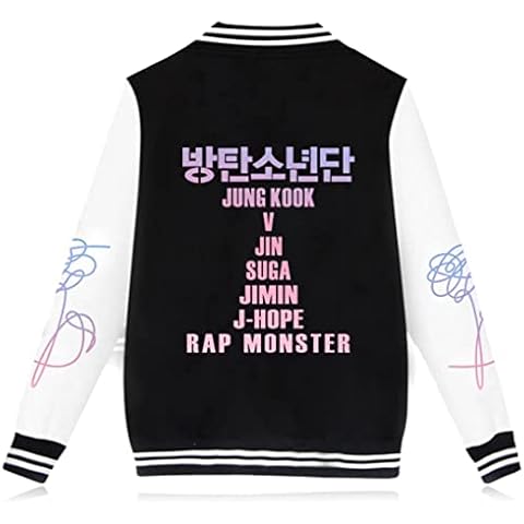 BTS Love Yourself Baseball Jacket by Dolpind Cover