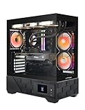 ZOTAC MEK Gaming PC Desktop, NVIDIA GeForce RTX 5070 12GB GDDR7, AMD Ryzen 7 9700X Up to 5.5GHz, 32GB DDR5, 1TB NVMe SSD, 750W 80+ Gold PSU, WiFi 6E, Bluetooth 5.3, Windows 11 Pro