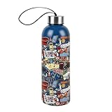 ECO CHIC Reusable Thermal Bottle Stainless Steel Leakproof Insulated Water Bottle (Great Britain Navy)