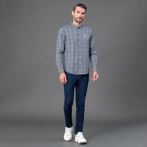 Image of Red Tape Men's Cotton Regular Fit Shirt