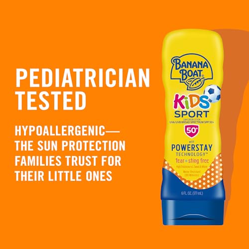 Image of Banana Boat Kids Sport Lotion, SPF 50+, 6oz each, Twin Pack