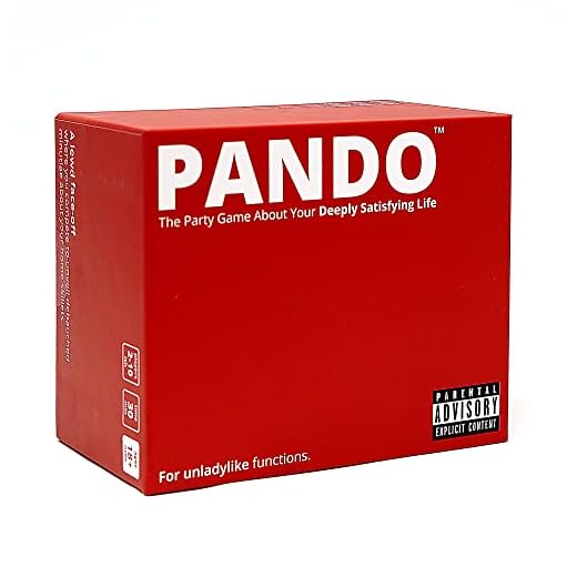 PANDO NSFW Edition - The Super Adult Party Game and Conversation Starter for Friends and Couples - Obscene Icebreaker Game and Get to Know You Game
