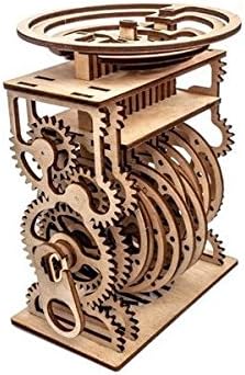Mechanical Wooden 3D Puzzle DRIB Construction Set for Self-Assembly Gift Idea