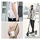 Donboly Sling Brust Crossbody Tasche, wasserdichte Umhängetasche, Crossbody Tasche Rucksack für Männer und Frauen Wandern Outdoor Sport (Weiß)
