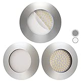 Badezimmer geeignet - Unsere LED Einbaustrahler dürfen in den meisten Badezimmern verwendet werden. Auf welche Kriterien es dabei in Ihrem Bad ankommt, erklären wir unten in der Beschreibung.