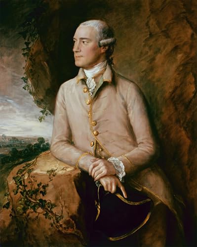 De Célèbres Tableaux Affiche de Arts Gainsborough pour Grand Mur Vide