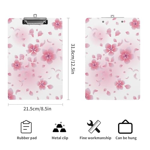 Planchette porte-bloc A4 En Fleur pour écrire debout sans table - 2