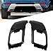 Spare Parts 1 Pair Glossy Black Car Rear Bumper Tail Throat Exhaust Pipe Trim For Land Rover Range Rover Evoque 2010-2018