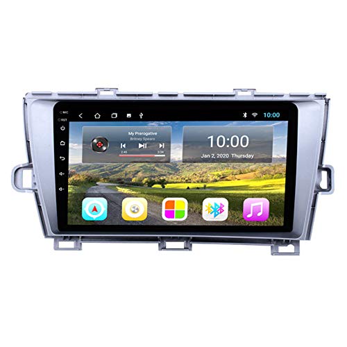 Multimedia Player Android 8 Autoradio, 2 Din für Toyota Prius 2009-2013, 9" Touchscreen, Unterstützung Auto/GPS