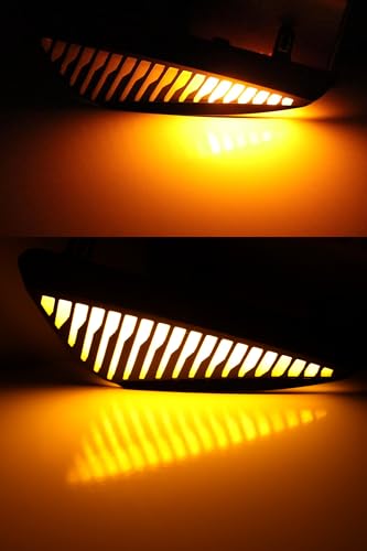 Kit LED luces diurnas blancas y ámbar para Nissan Sentra 2024 miniatura 3