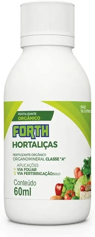 Fertilizante Adubo Forth Hortaliças Liquido Conc. 60 Ml - Frasco