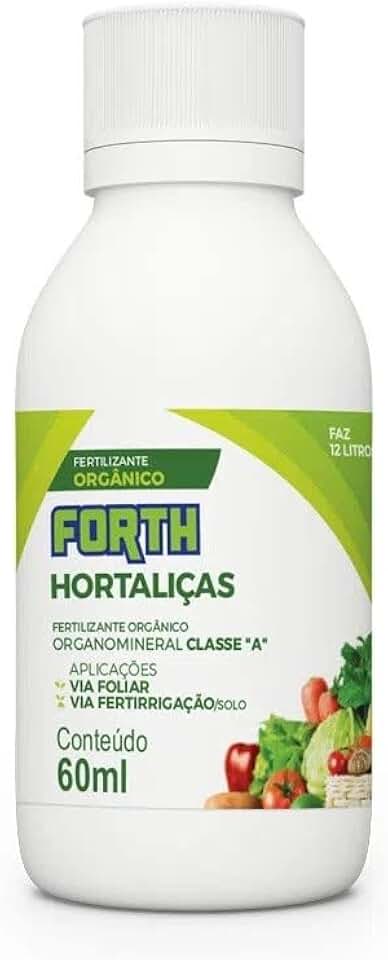 Fertilizante Adubo Forth Hortaliças Liquido Conc. 60 Ml - Frasco