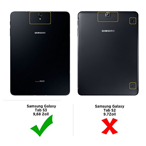 EasyAcc Samsung Galaxy Tab S3 9.7 Custodia Ultra