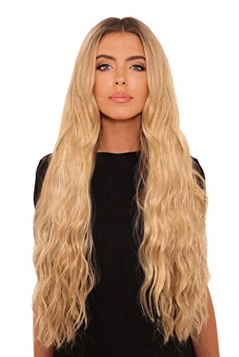 Extensions ondulés super épais Lullabellz marron doux volume maximal 66 cm