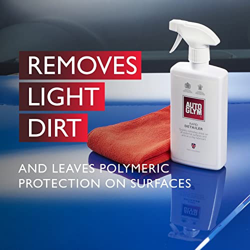 Autoglym Rapid Detailer, 500ml - Car Cleaning Spray Restores and Protects Exterior Bodywork, Paintwork, and Surfaces, DI-D-E-176 - Image 4