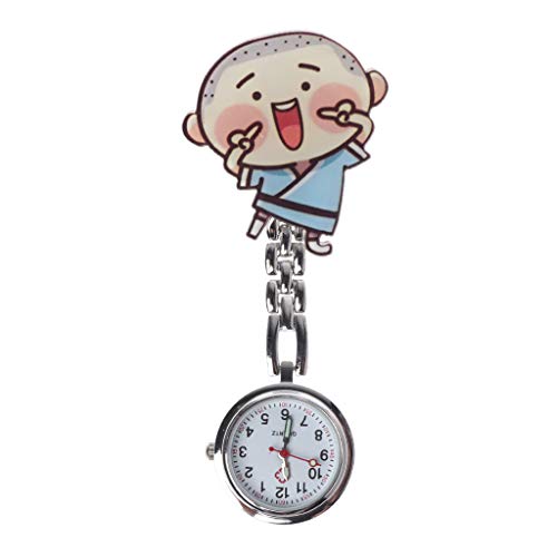 JENOR Montre d'infirmière Mignonne en Acrylique avec Clip 3D