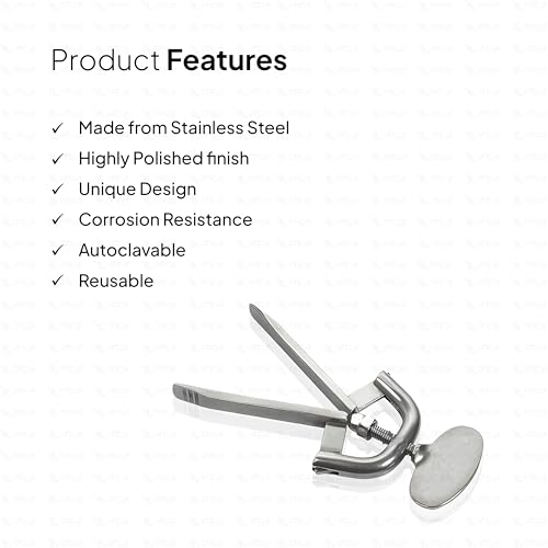 Image of OTICA Heister Mouth Gag Utility Forceps, Dental And Oral Surgeries For Holding The Mouth Open