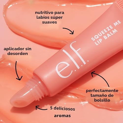 e.l.f. Squeeze Me Lip Balm — side view showing full product dimensions