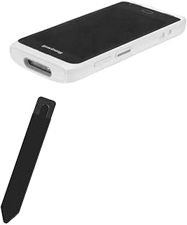 BoxWave Stylus Pouch Compatible with Honeywell CT40 XP HC - Stylus PortaPouch, Stylus Holder Carrier Portable Self-Adhesive for Honeywell CT40 XP HC - Jet Black